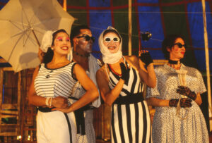 Elenco original obra teatral "La Negra Ester" (Estrenada en 1988)