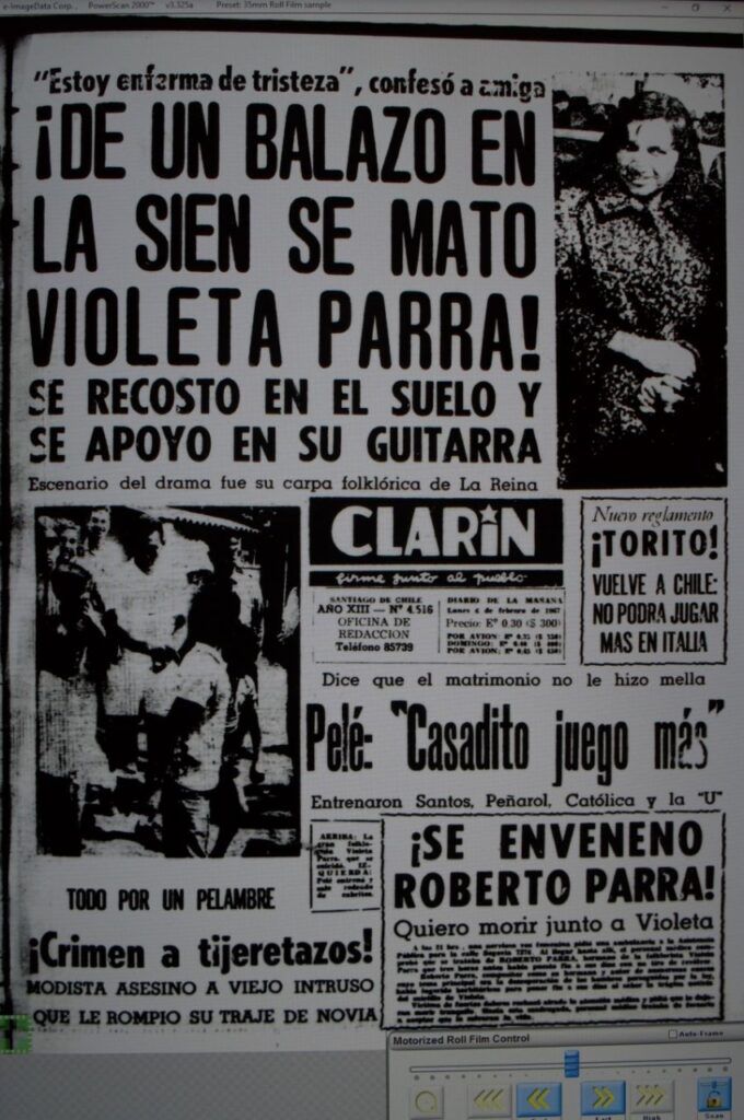 CLARIN ROBERTO PARRA