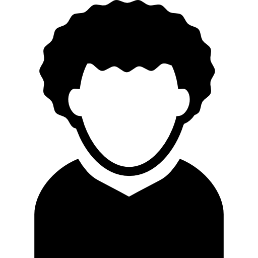 curly hair young man profile avatar Tío Roberto