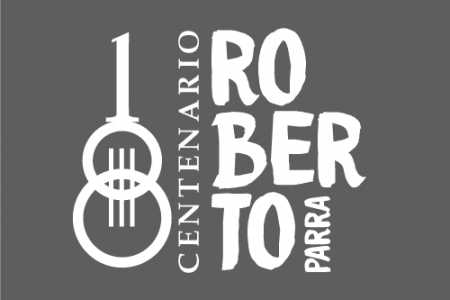 Logo Centenario Roberto Parra (v3) GRIS